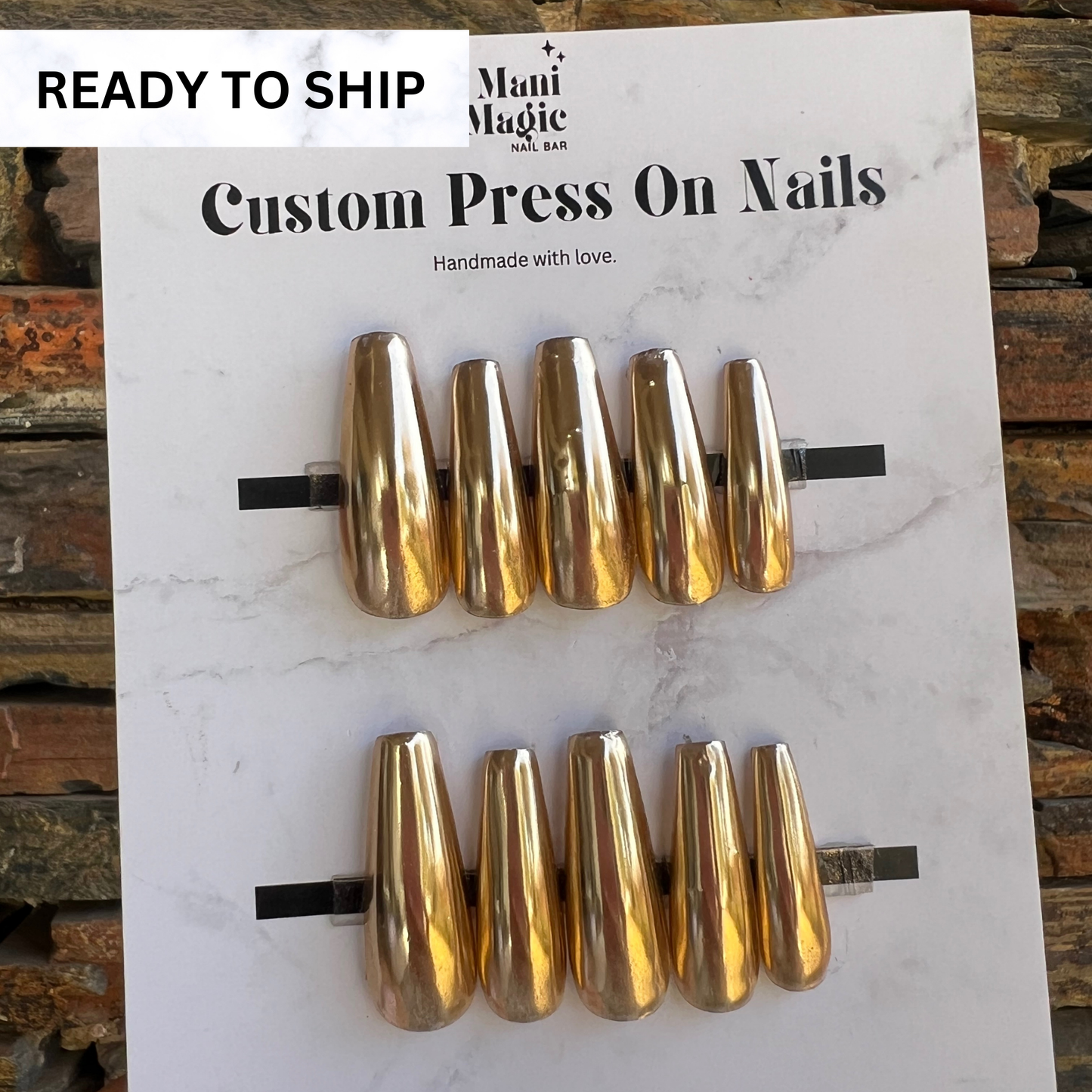 Midas Touch | Luxury Press On Nails