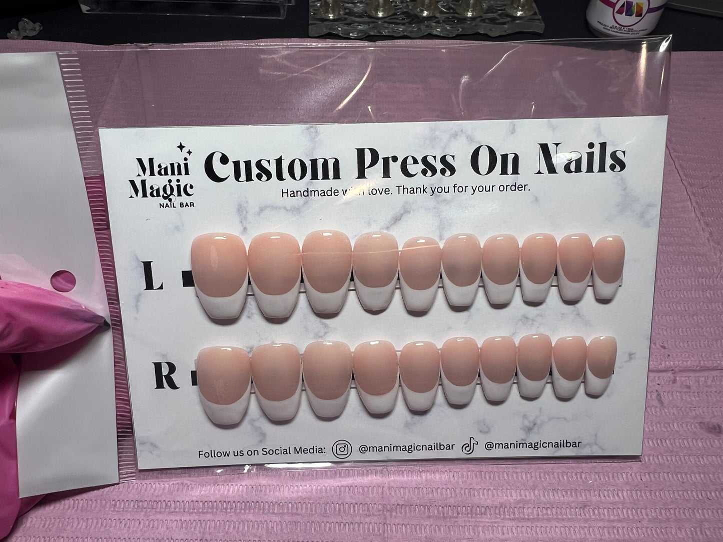 Classic French | Luxury Press On Nails