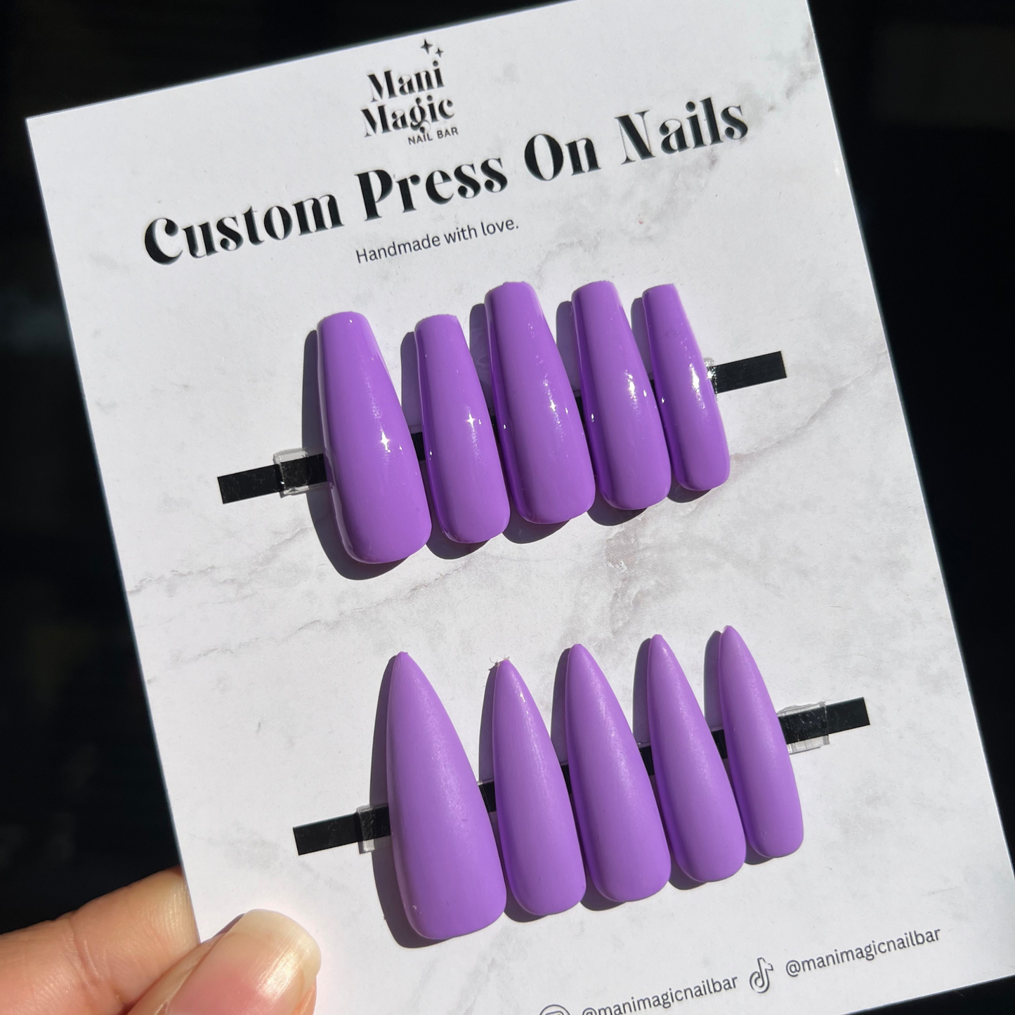 Grape Soda | Luxury Press On Nails